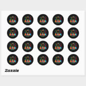 Sticker Rond Acceptt en direct (Feuille)