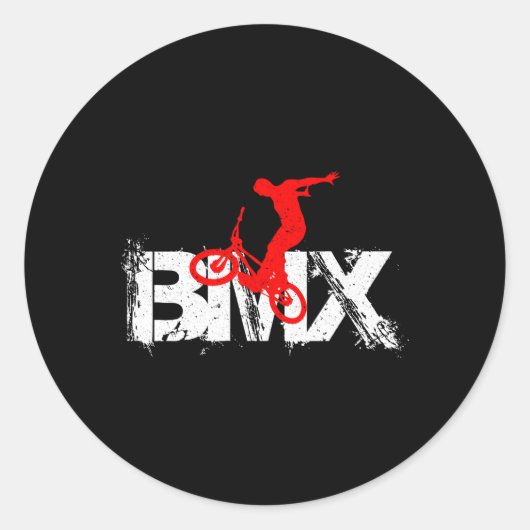Sticker Rond Accessoires Bmx Bike Bmx (Devant)