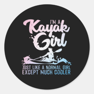 Sticker Rond Accessoires De Kayak Kayak Et Stu Unique Kayak Cad