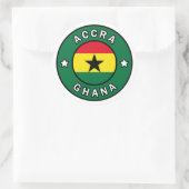 Sticker Rond Accra Ghana (Sac)