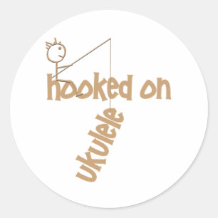 Sticker Rond Accroché sur l'ukulélé