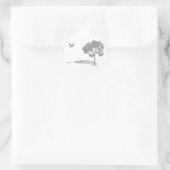 Sticker Rond Accueil (Sac)