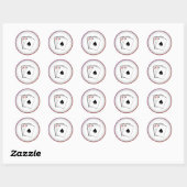 Sticker Rond Aces (Feuille)