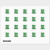 Sticker Rond Acheter Les Dips (Feuille)