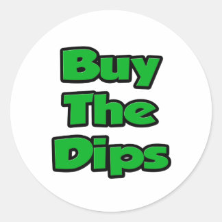 Sticker Rond Acheter Les Dips