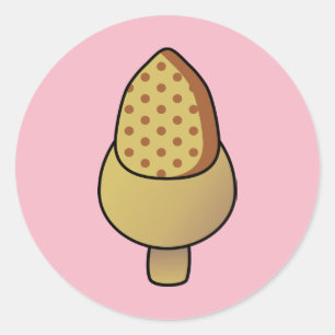 Sticker Rond Acorn