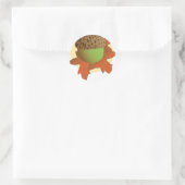 Sticker Rond acorn (Sac)