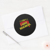 Sticker Rond Acteur Répétition (Enveloppe)