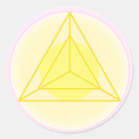 Sticker Rond Action avec amour (Devant)