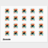 Sticker Rond action de grâce (Feuille)