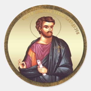 Sticker Rond AD 004 - Apôtre Jakov Apôtre Jakov