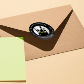 Sticker Rond Address