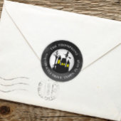 Sticker Rond Address