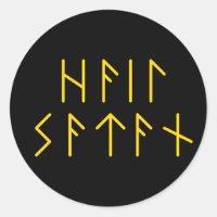 Ader Futhark Hail Satan