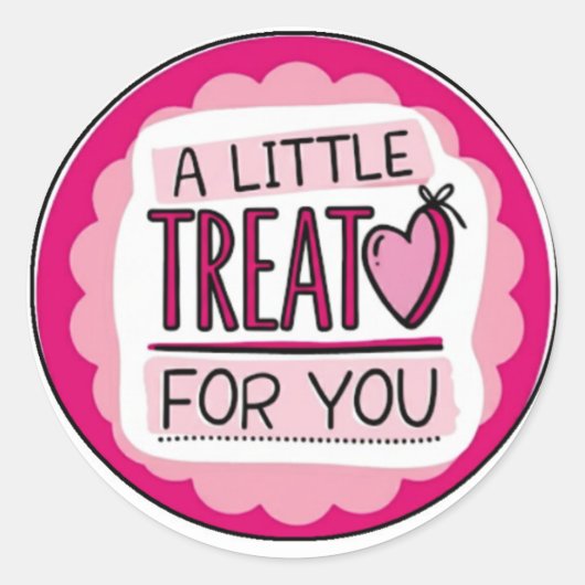 Sticker Rond Adesivo a  little (Devant)