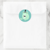 Sticker Rond Adesivo de sapo (Sac)