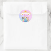Sticker Rond Adesivo Princesas (Sac)