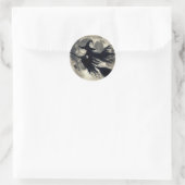 Sticker Rond adesivos bruxas (Sac)