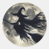 Sticker Rond adesivos bruxas (Devant)