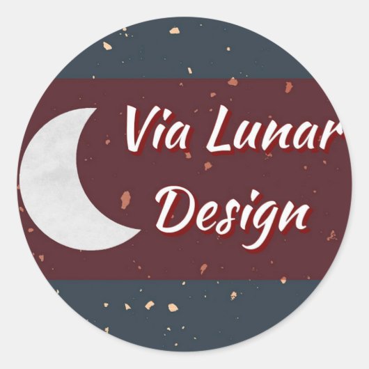 Sticker Rond Adesivos com seu logotipo (Devant)
