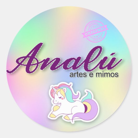 Sticker Rond Adesivos personalizados (Devant)