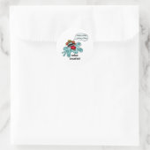 Sticker Rond Adios Amoebas (Sac)