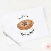 Sticker Rond Adopt a Pie Animal Rescue Support (Enveloppe)