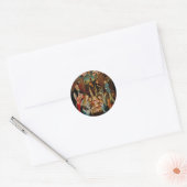 Sticker Rond Adoration des Anges (Enveloppe)