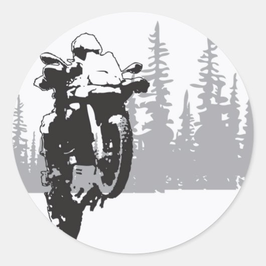 Sticker Rond Adv Riding (Devant)