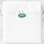 Sticker Rond Advent wreath (Sac)