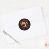 Sticker Rond Adventure Sister (Enveloppe)