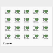 Sticker Rond Adygea (Feuille)