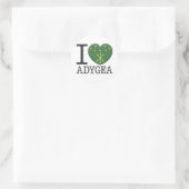 Sticker Rond Adygea (Sac)
