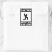 Sticker Rond Aérocantation (Sac)