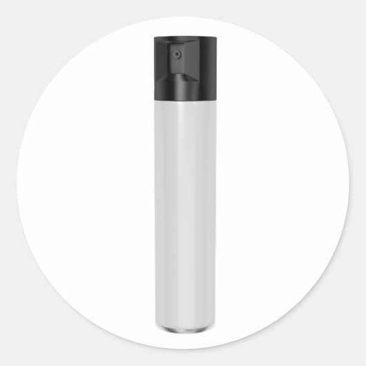 Sticker Rond Aérosol (Devant)