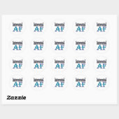 Sticker Rond AF introduite (Feuille)