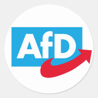 Sticker Rond AfD : Alternative für Deutschland