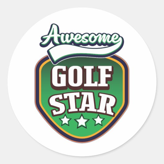 Sticker Rond Affiche de voyage de Chicago Illinois USA (Devant)