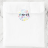 Sticker Rond Afficher le thread (Sac)