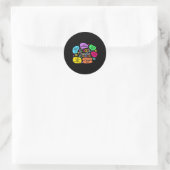 Sticker Rond Affirmations du conseiller scolaire Bourse en sant (Sac)