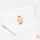 Sticker Rond affirmations positives citations pour le travail e (Enveloppe)
