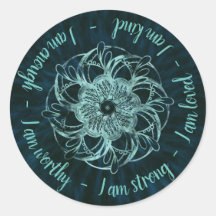 Affirmations positives Mandala