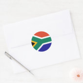 Sticker Rond Afrique du Sud (Enveloppe)