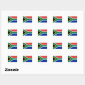 Sticker Rond Afrique du Sud (Feuille)