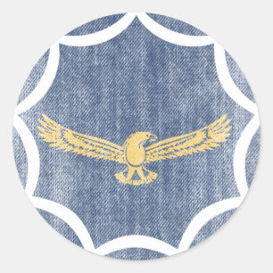 STICKER ROND AFRIQUE DU SUD