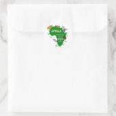 Sticker Rond Afrique sauvage (Sac)