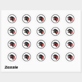 Sticker Rond AG 51 Immelmann (Feuille)