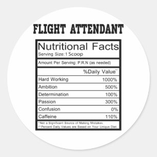 Sticker Rond Agent de bord