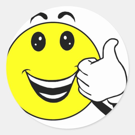 Sticker Rond agitateur jaune (Devant)