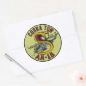 STICKER ROND AH-1S COBRA TOUR DECAL (Enveloppe)
